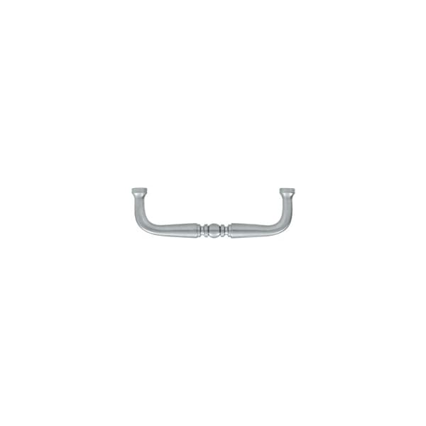 PCT350U26D3 Traditional Wire Pull Brushed Chrome, 10PK